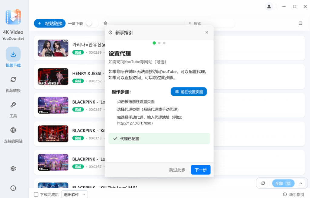 图片[5]-4K Video YouDownSet 多平台视频下载工具｜B 站油管高清视频批量解析下载软件-星途优栈