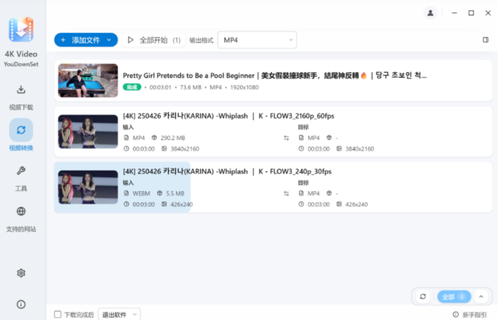 图片[6]-4K Video YouDownSet 多平台视频下载工具｜B 站油管高清视频批量解析下载软件-星途优栈
